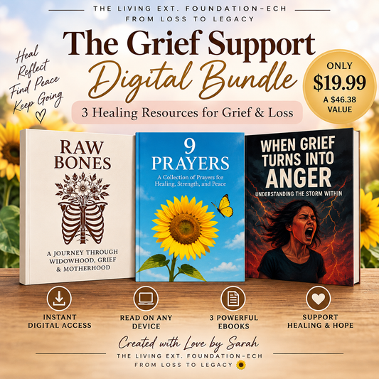 The Grief Support Digital Bundle | 3 Healing Resources for Grief & Loss