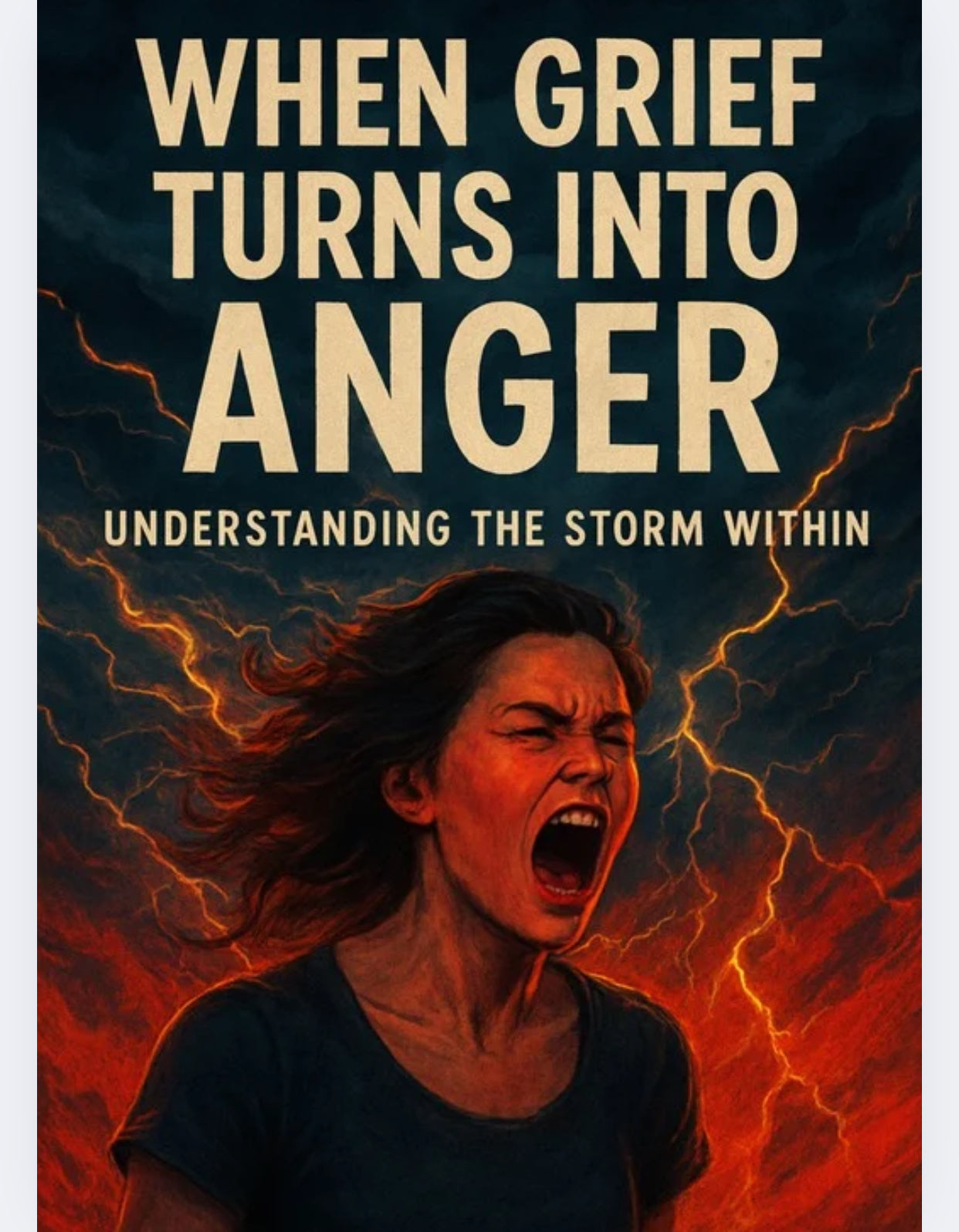 When Grief Turns Into Anger: Understanding The Storm Within