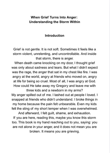 When Grief Turns Into Anger: Understanding The Storm Within